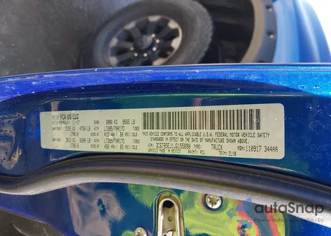 2018 Ram 2500 Power Wagon 4X4 6'4 Box из США, поврежденный, VIN 3C6TR5EJ1JG155890